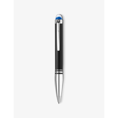 selfridges Montblanc StarWalker Doué Platinum-Coated Resin Ballpoint Pen- Buy online at McGrocer