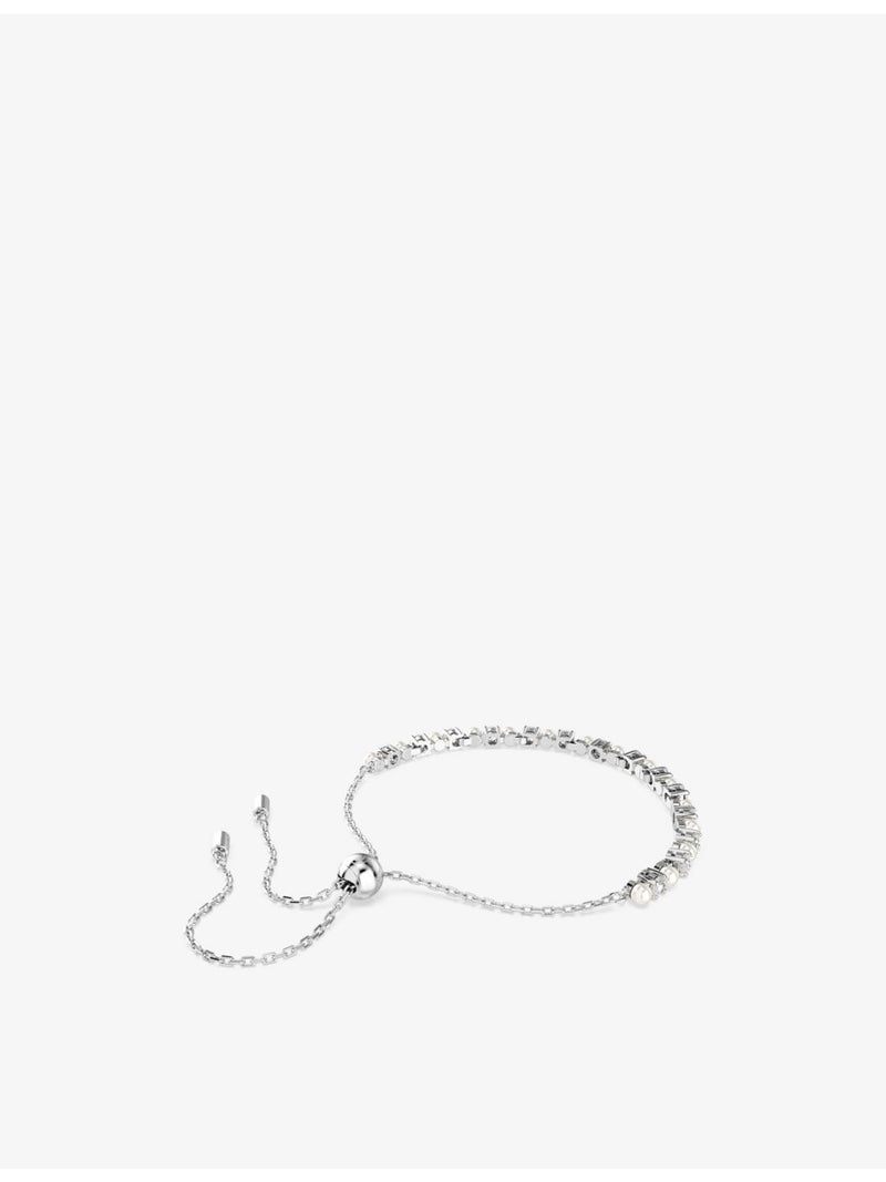 Swarovski rhodium-plated crystal bracelet, imported from the UK