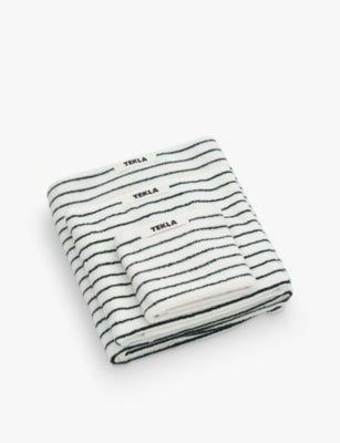 Tekla Striped Cotton Washcloth 30cm x 30cm