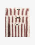 Tekla Striped Cotton Washcloth 30cm x 30cm