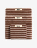 Tekla Striped Cotton Washcloth 30cm x 30cm