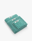 Tekla striped cotton washcloth 30cm x 30cm - British product