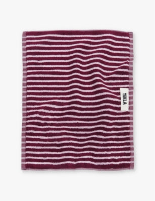 Tekla Striped Cotton Bath Towel 70cm x 140cm