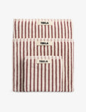 Tekla Striped Cotton Bath Towel 70cm x 140cm