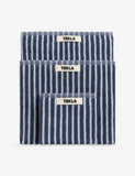 Tekla Striped Cotton Bath Towel 70cm x 140cm