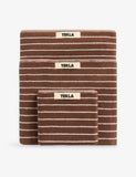 Tekla Striped Cotton Bath Towel 70cm x 140cm