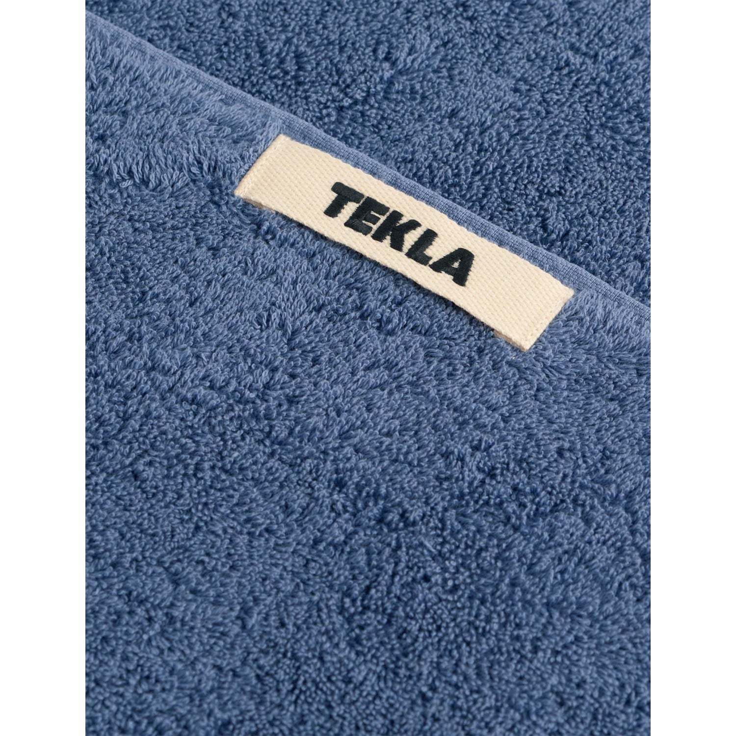 Tekla striped cotton bath towel 70cm x 140cm - British product