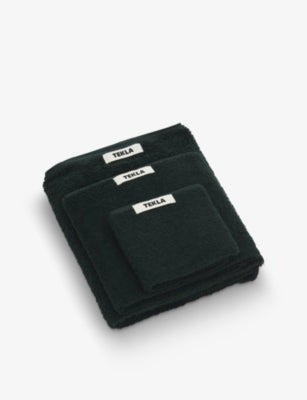 Tekla Bordered Cotton Hand Towel 50cm x 80cm