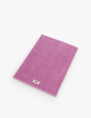 Tekla bordered cotton bath mat 70cm x 50cm (British brand)