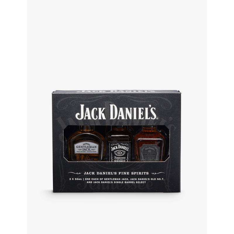 Jack Daniel's Family Miniatures whiskey gift set 3 x 50ml (British brand)