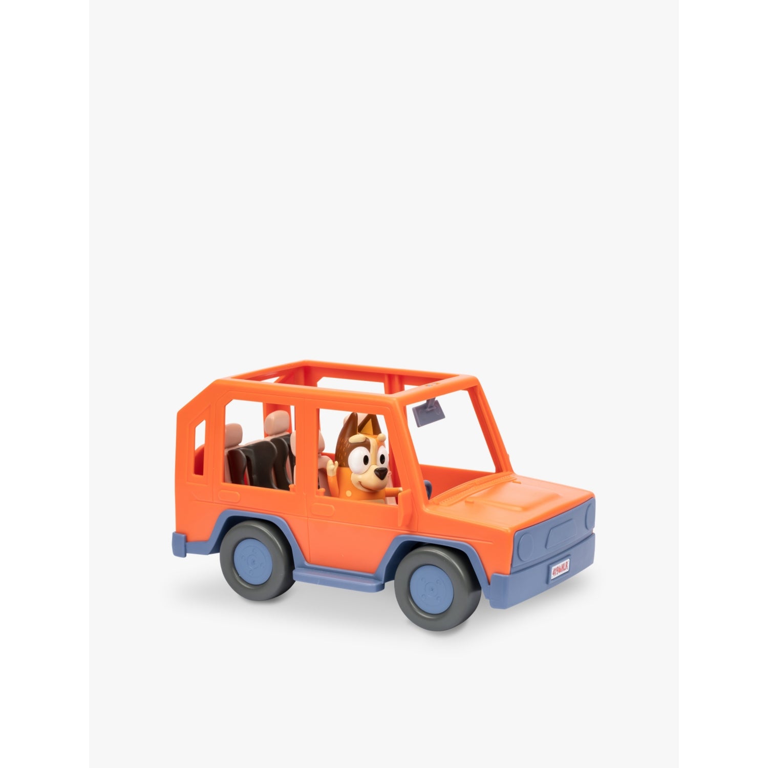 Bluey Heeler Family Road Trip 4WD vehicle 20.7cm - British product