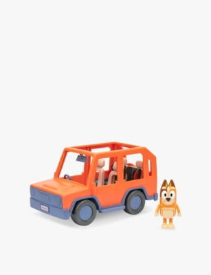 Bluey Heeler Family Road Trip 4WD vehicle 20.7cm - British product