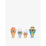 Bluey Wedding Time plastic toy figures set 7.5cm, imported from the UK
