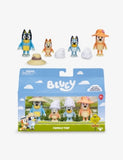 Bluey Wedding Time plastic toy figures set 7.5cm, imported from the UK