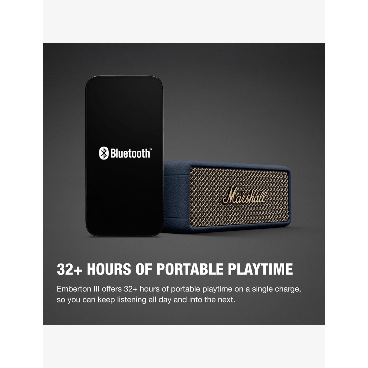Marshall Emberton III portable Bluetooth speaker - British product