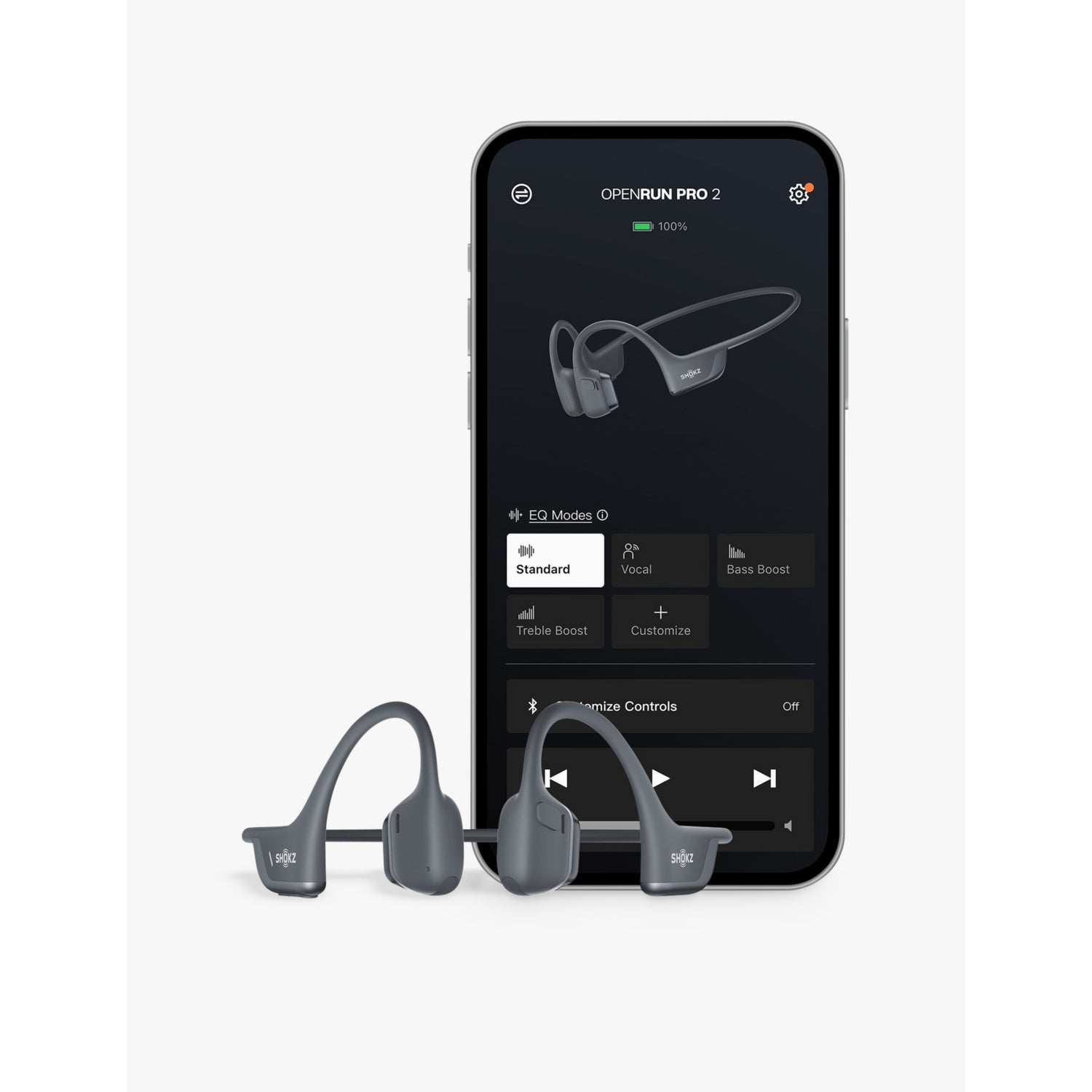 Bone conducting headphones OpenRun Pro 2, UK version