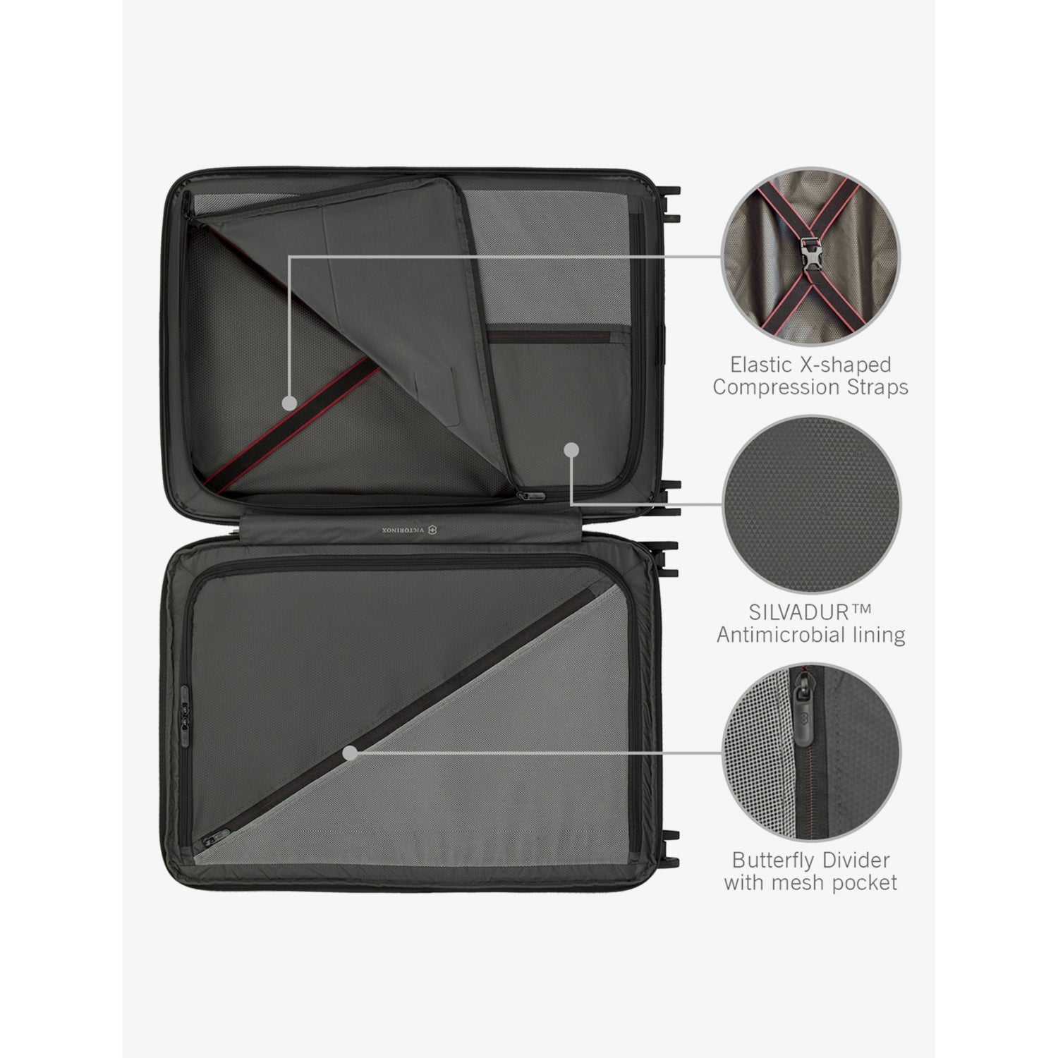 Airox Advanced medium hardside suitcase 69cm, UK version