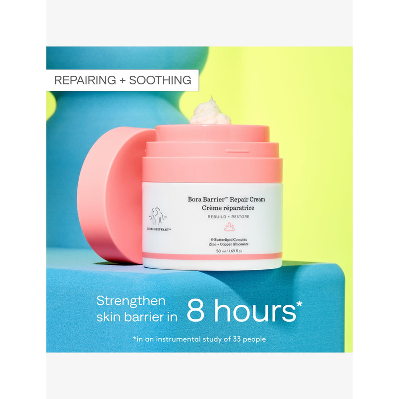 Drunk Elephant Bora Barrier Repair Face Moisturiser 50ml, imported from the UK
