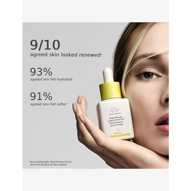 Drunk Elephant virgin marula facial oil 15ml, imported from the UK