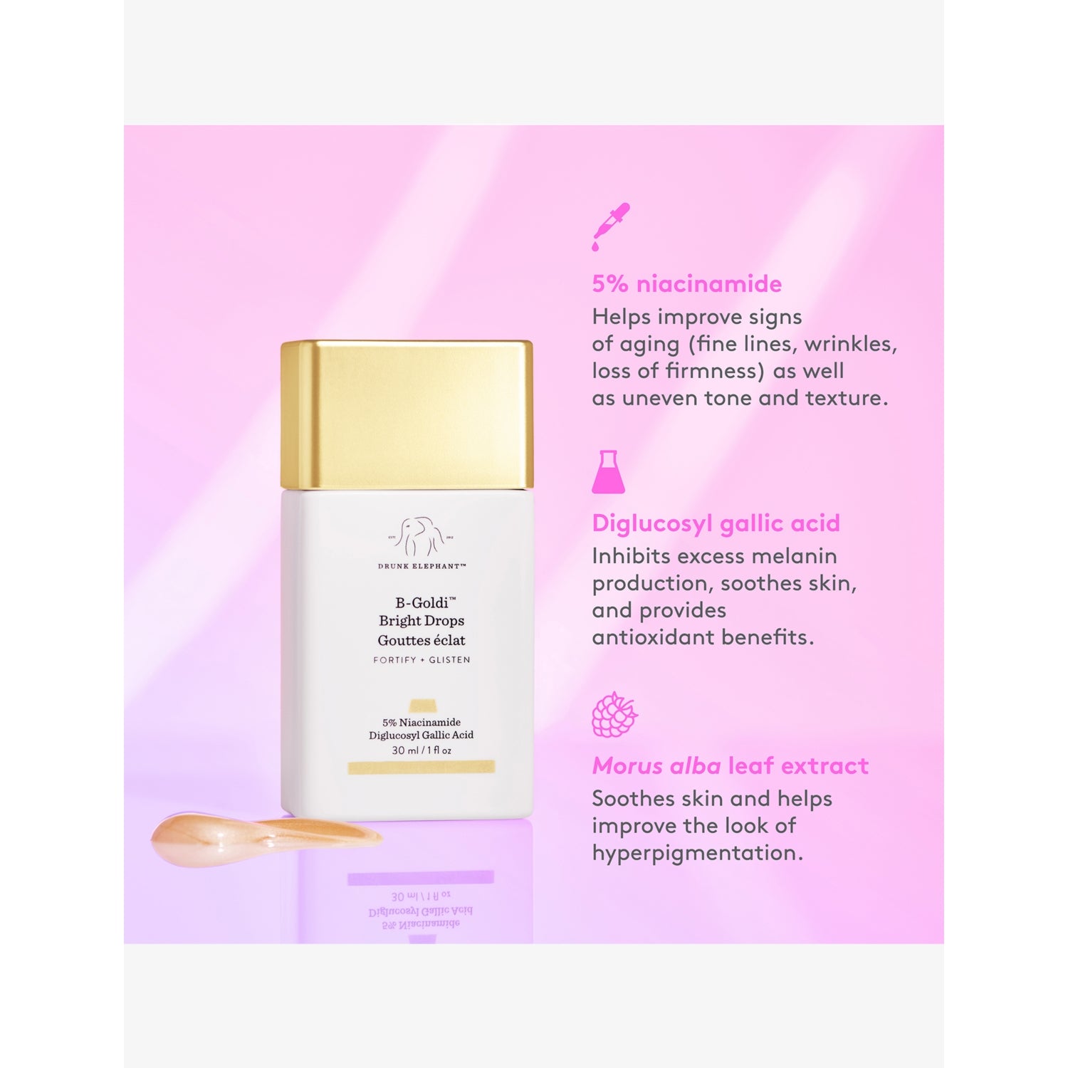 Drunk Elephant B-Goldi Bright Drops 30ml, UK version