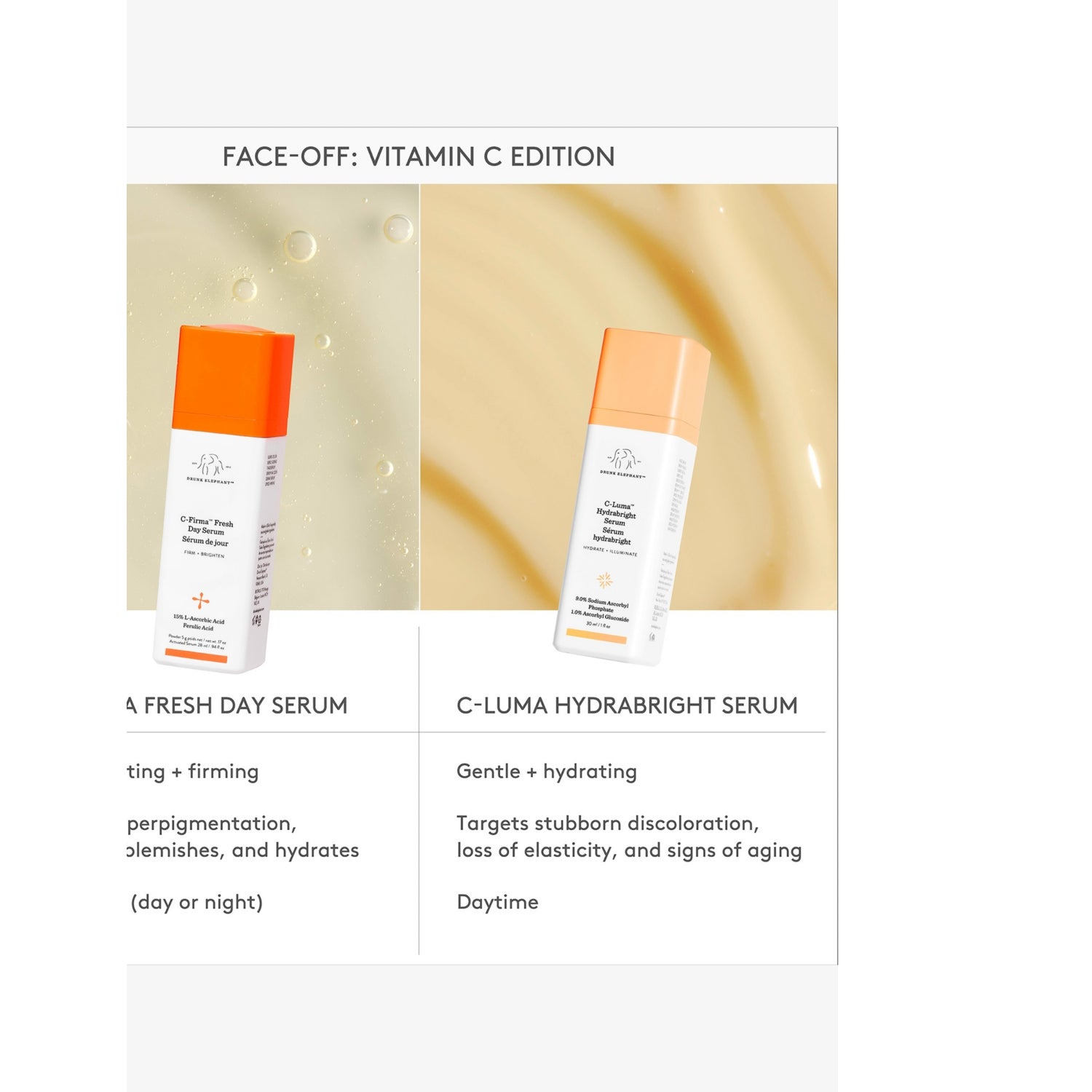 Drunk Elephant C-Firma Fresh Day Serum 28ml, UK version