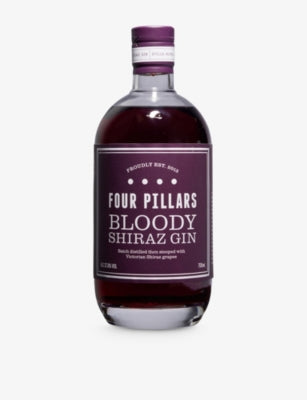Four Pillars Bloody Shiraz gin 700ml bottle, UK version