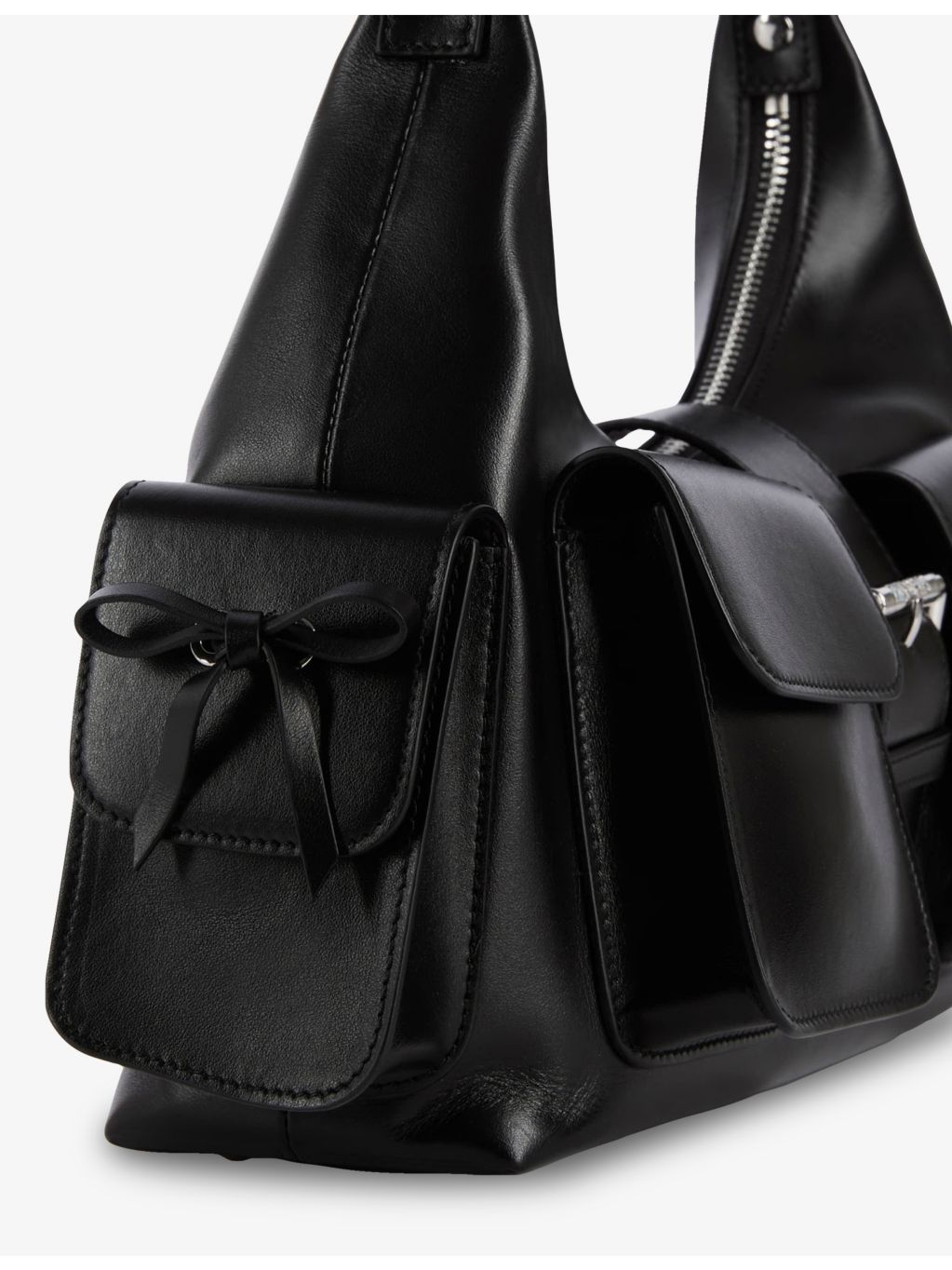 The Kooples leather shoulder bag Amelia chain-handle - British product