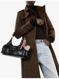 The Kooples Amelia leather shoulder bag, imported from the UK