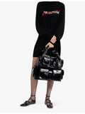 The Kooples Amelia leather shoulder bag, imported from the UK