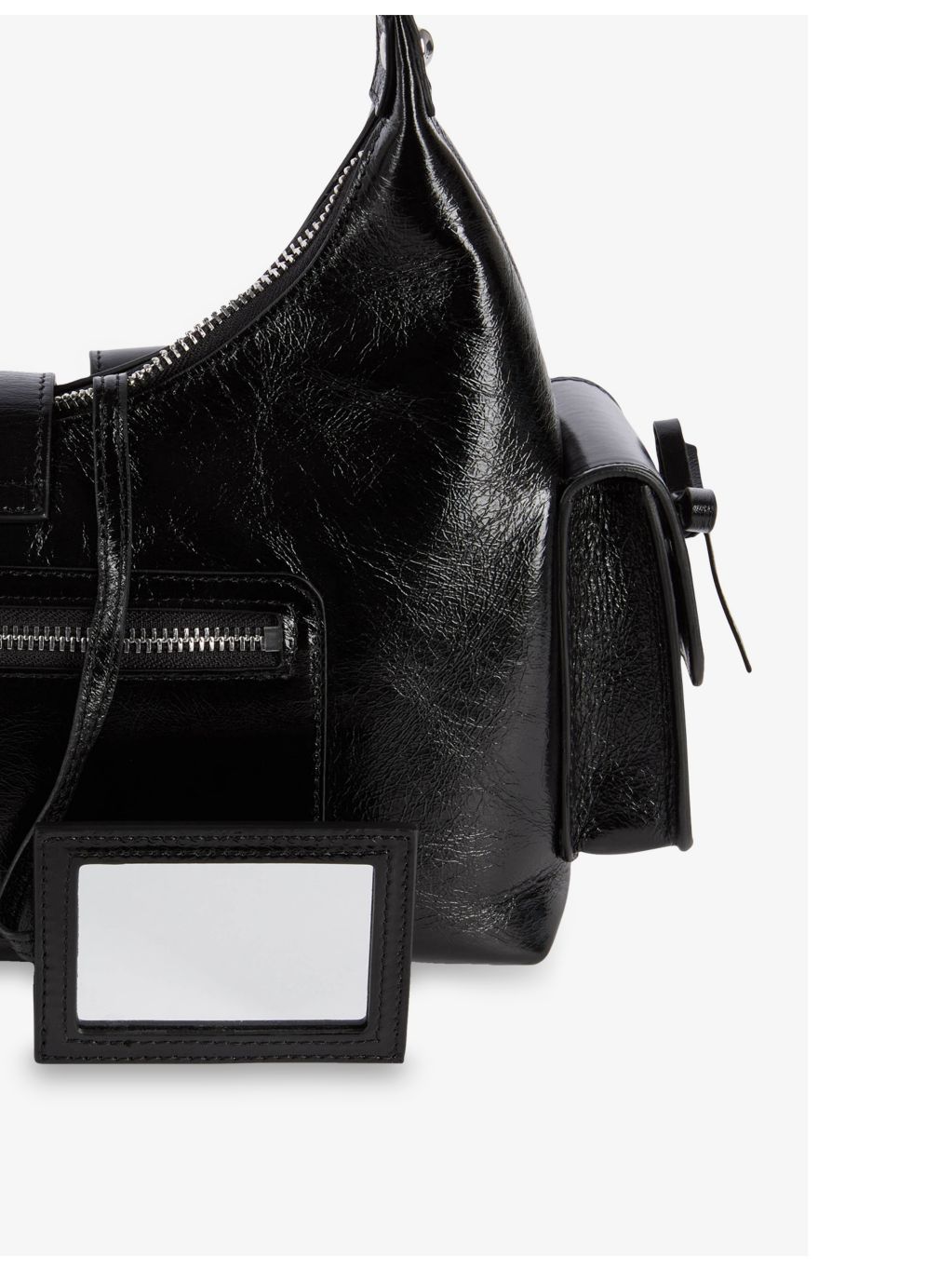 The Kooples Amelia leather shoulder bag, imported from the UK