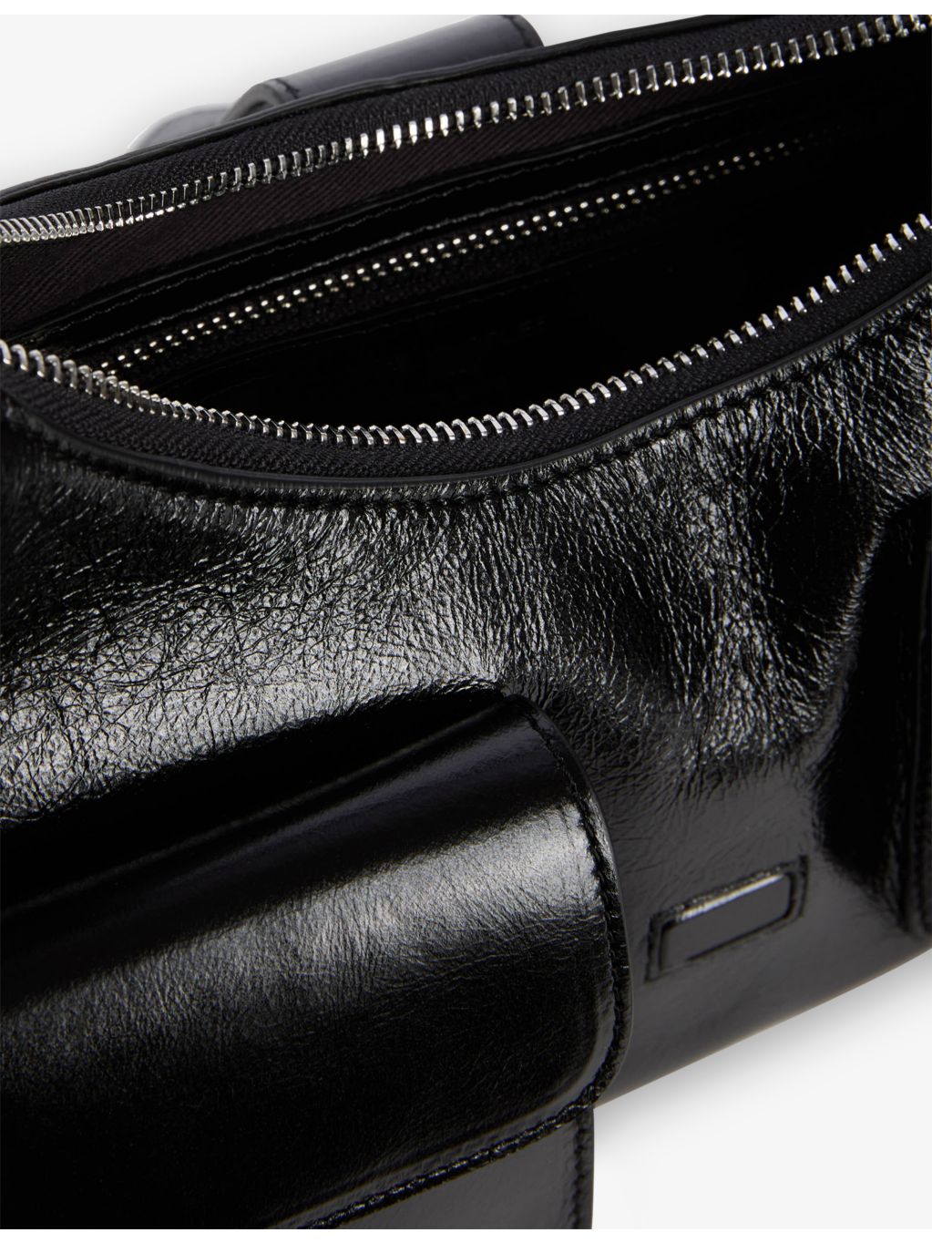 The Kooples Amelia leather shoulder bag, imported from the UK