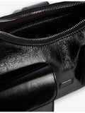 The Kooples Amelia leather shoulder bag, imported from the UK