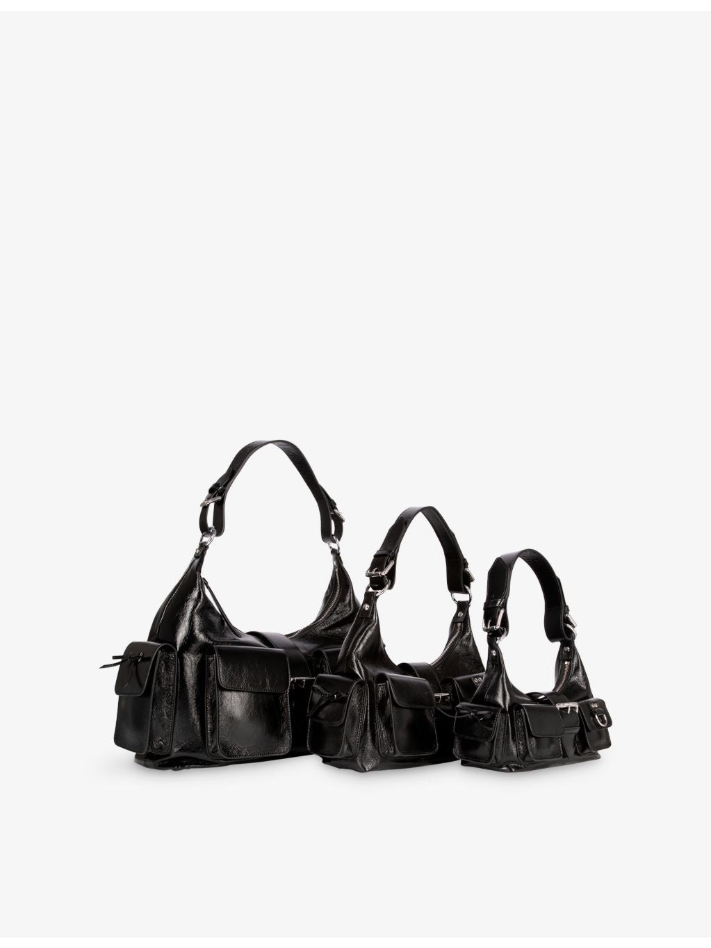 The Kooples Amelia leather shoulder bag, imported from the UK