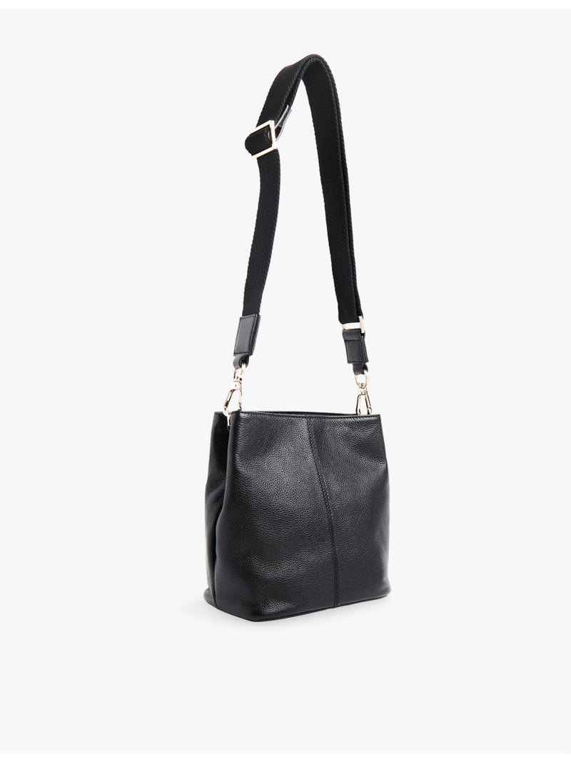 Whistles Dion double-pouch leather bucket bag, UK version