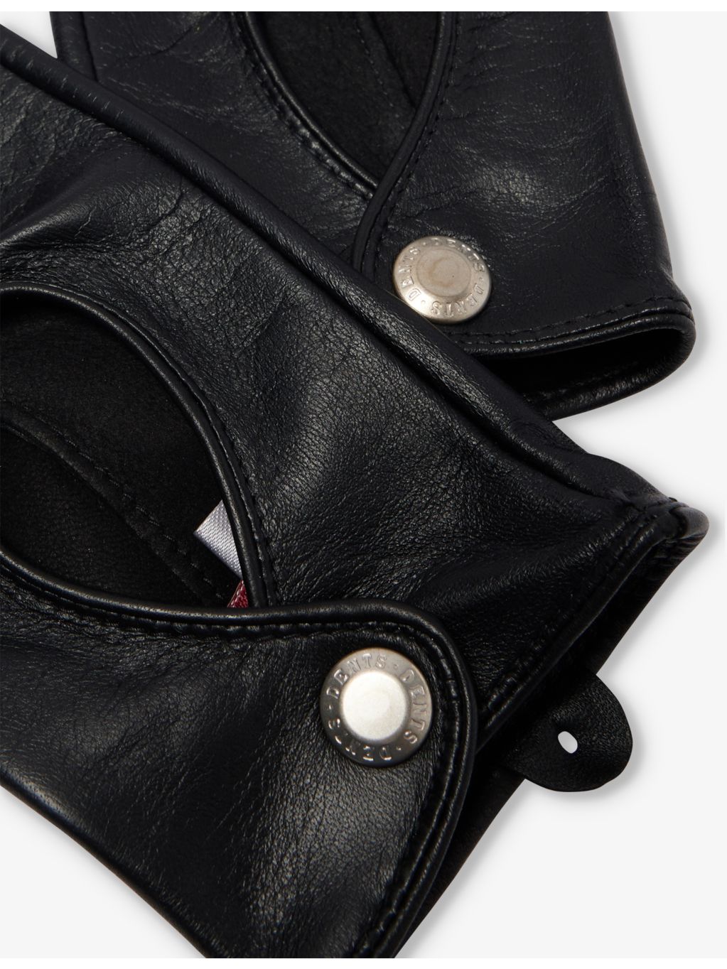 Dents Thruxton cut-out-pattern leather gloves, UK version
