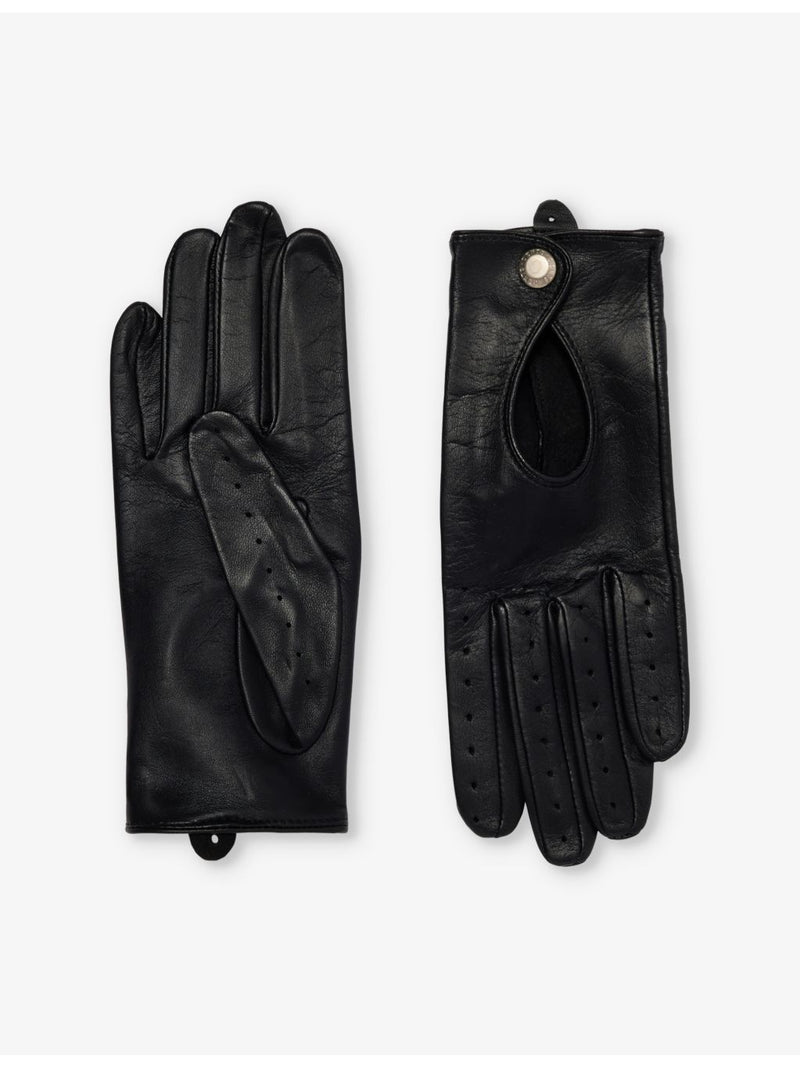 Dents Thruxton cut-out-pattern leather gloves, UK version