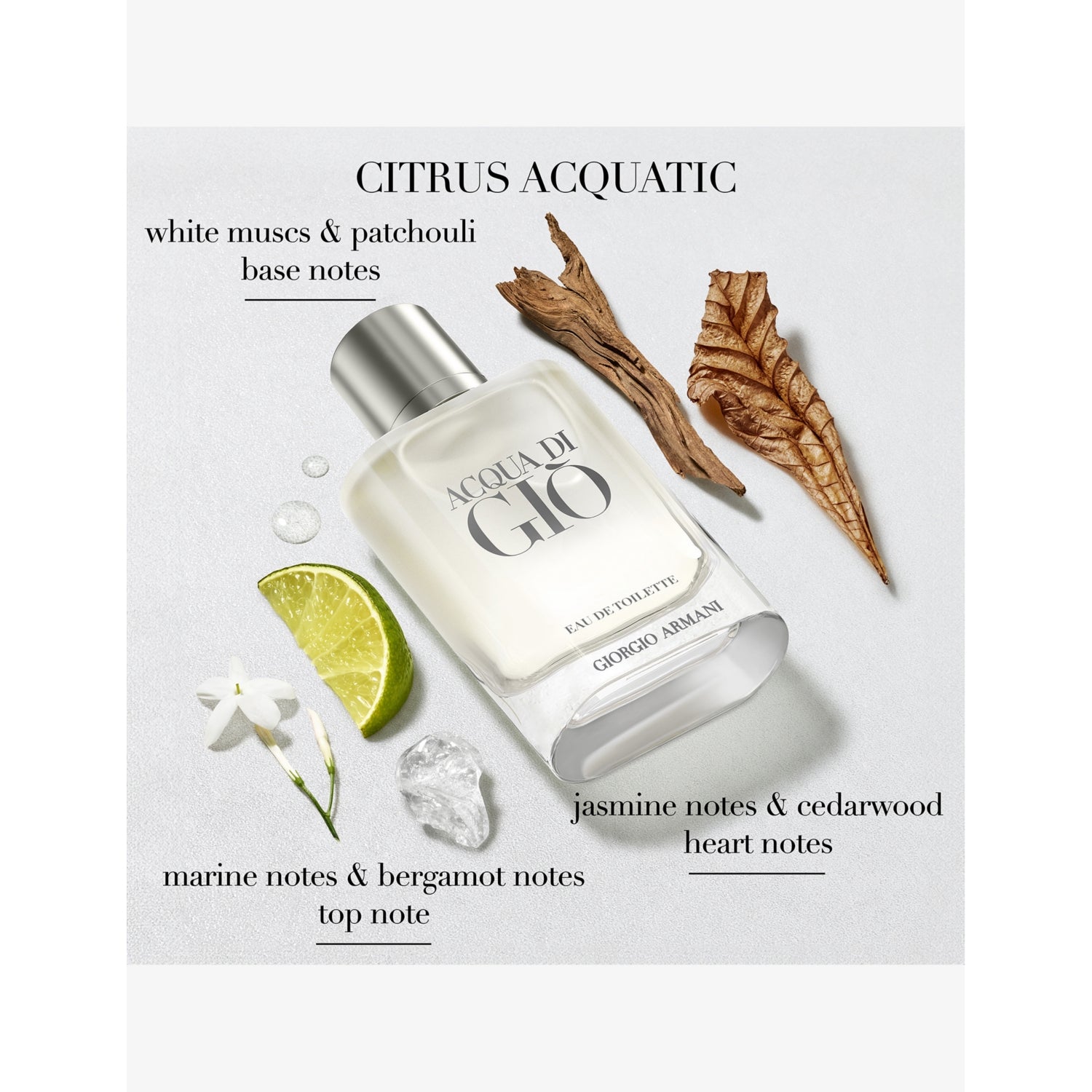 Giorgio Armani Acqua Di Gio Homme eau de toilette 50ml - British product