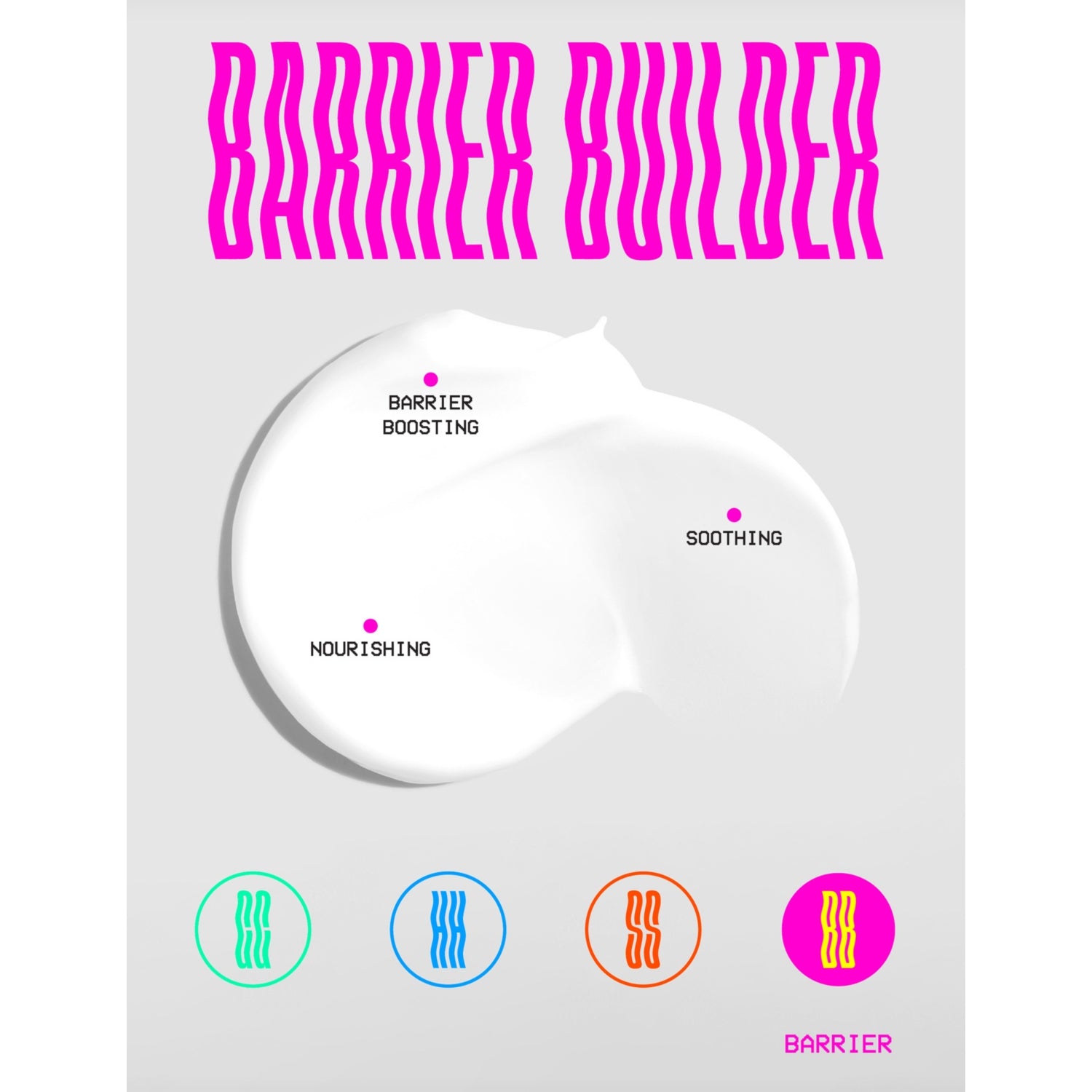 Glow Hub Barrier Builder Healthy Skin face mask 100ml - British product