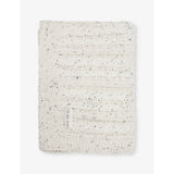 The Little Tailor fisherman knit baby blanket 108cm, UK version