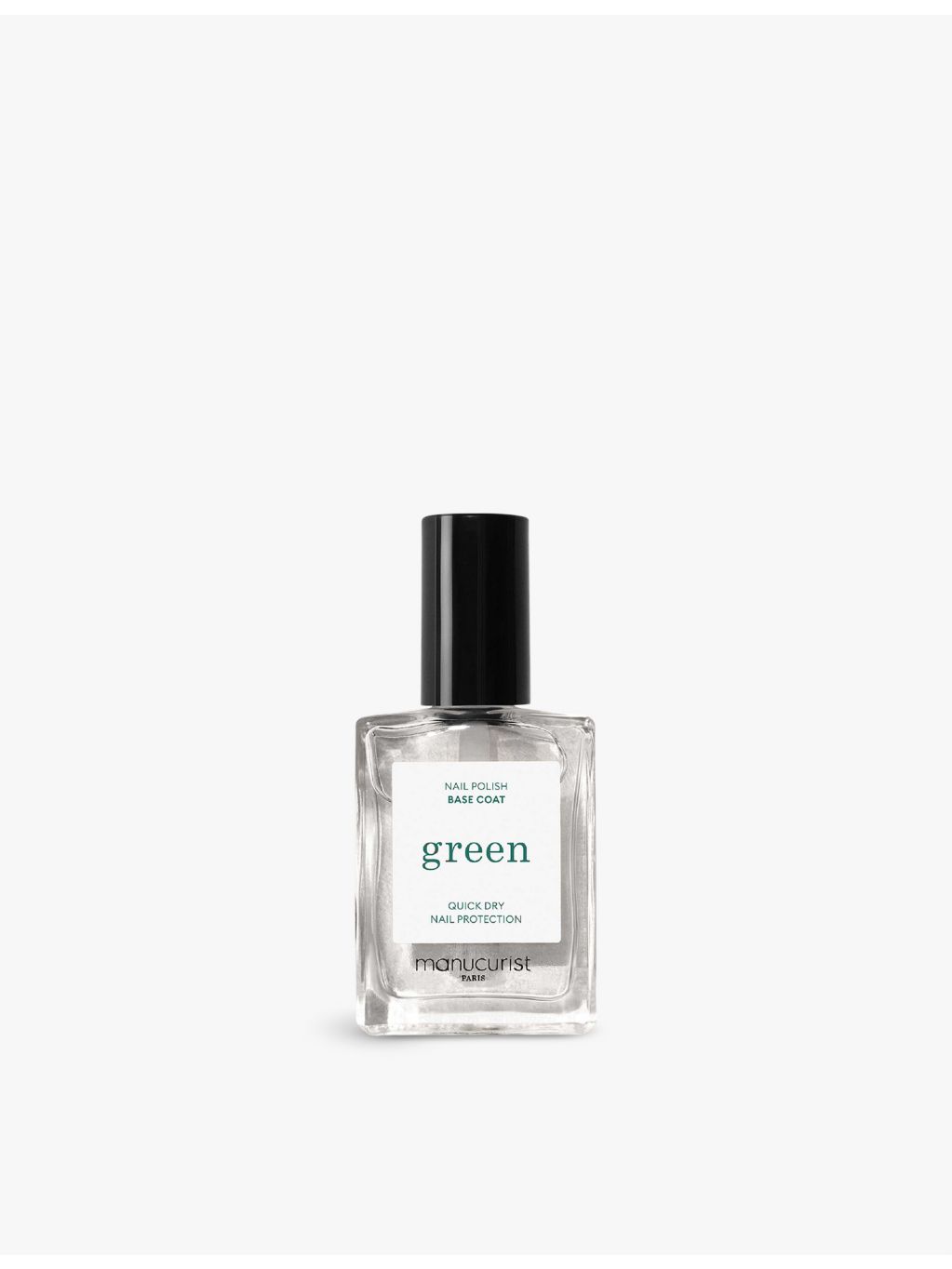 Manucurist Green base coat nail polish 15ml, UK version