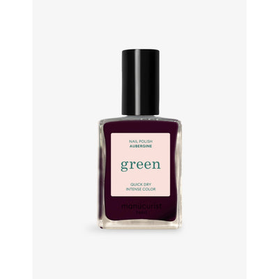 selfridges Manucurist Green Aubergine Nail Polish 15ml- Buy online at McGrocer