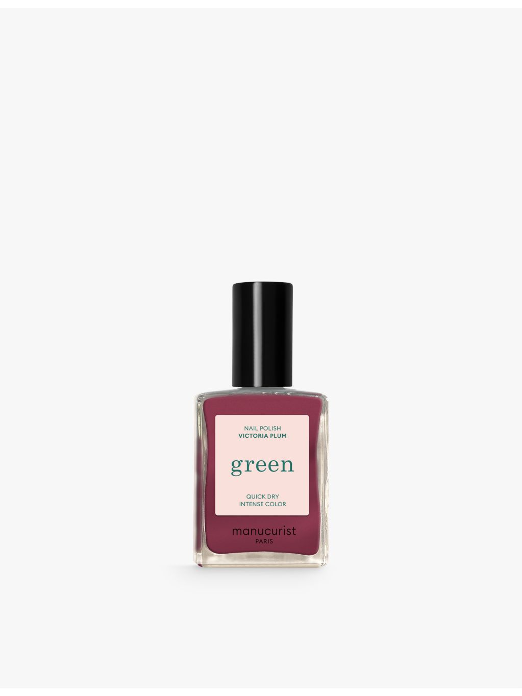 Manucurist nail polish Green Victoria Plum 15ml, imported from the UK