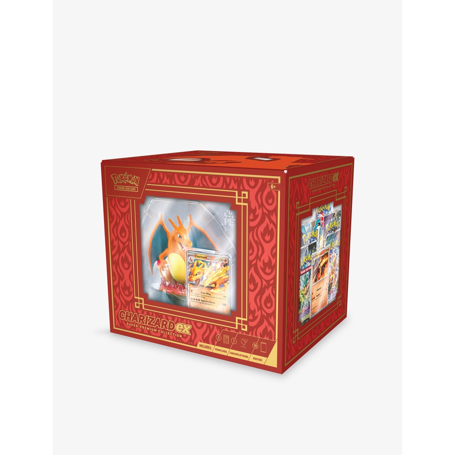 Pokémon Charizard Ex Super Premium card set, imported from the UK