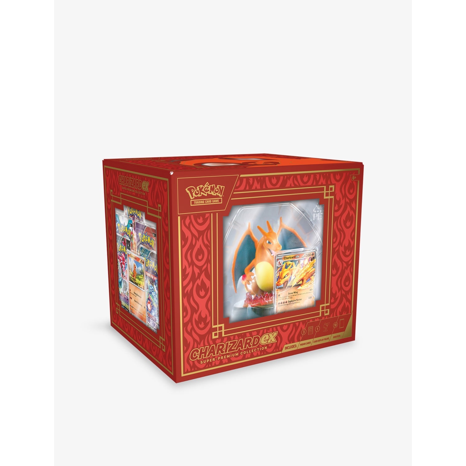 Pokémon Charizard Ex Super Premium card set, imported from the UK