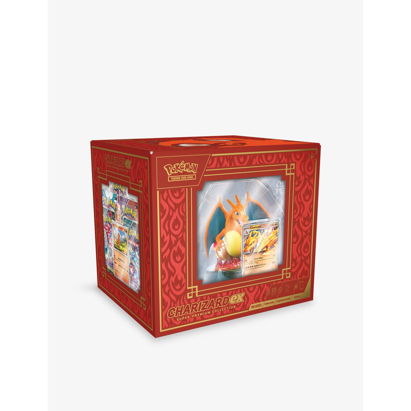 Pokémon Charizard Ex Super Premium card set, imported from the UK