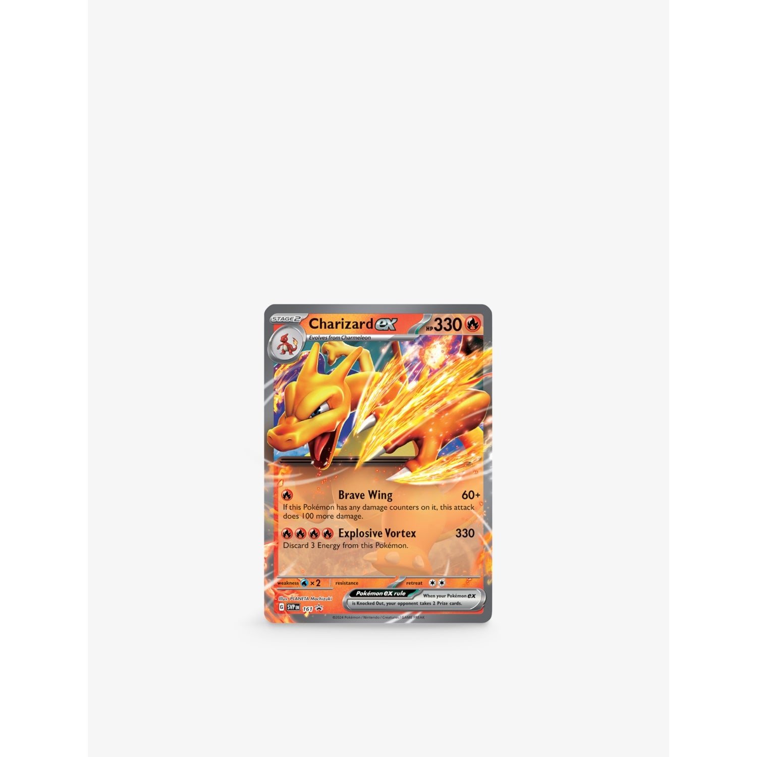 Pokémon Charizard Ex Super Premium card set, imported from the UK