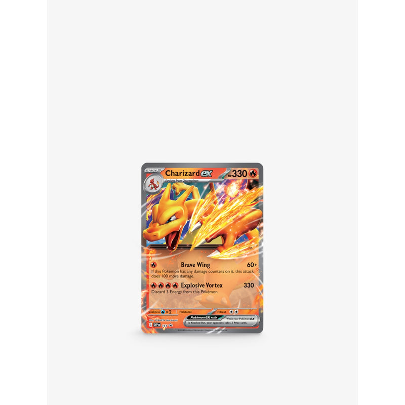 Pokémon Charizard Ex Super Premium card set, imported from the UK