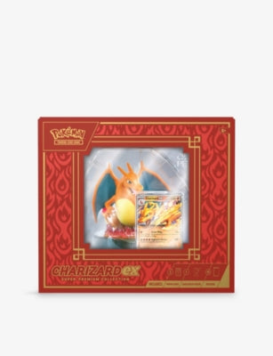 Pokémon Charizard Ex Super Premium card set, imported from the UK