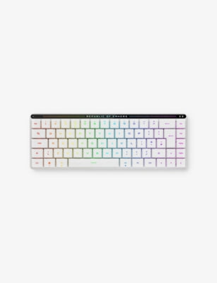 ASUS gaming keyboard ROG Falchion white low profile, imported from the UK