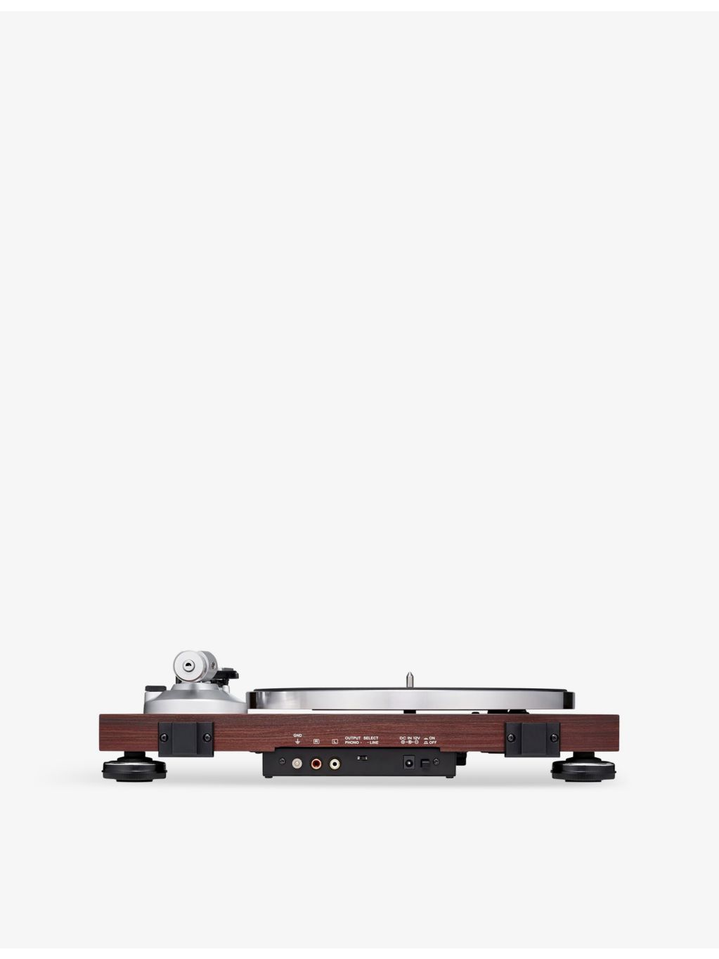 Audio-Technica LPW50BT manual belt drive turntable rosewood finish, imported from the UK